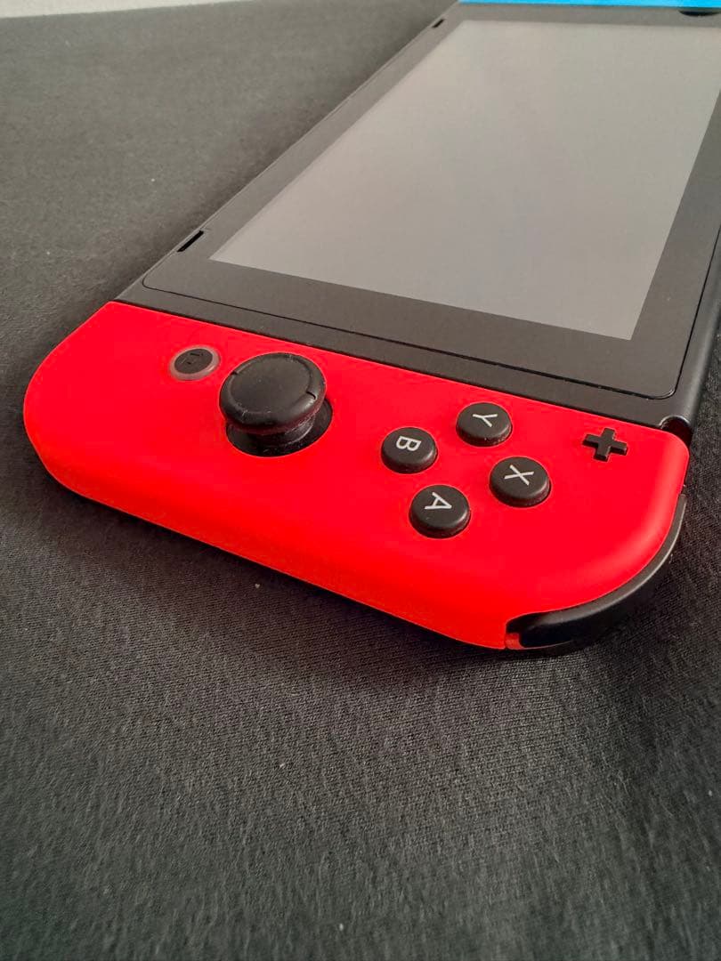 Nintendo Switch 本体 青/赤　オマケでモンハンライズ付き