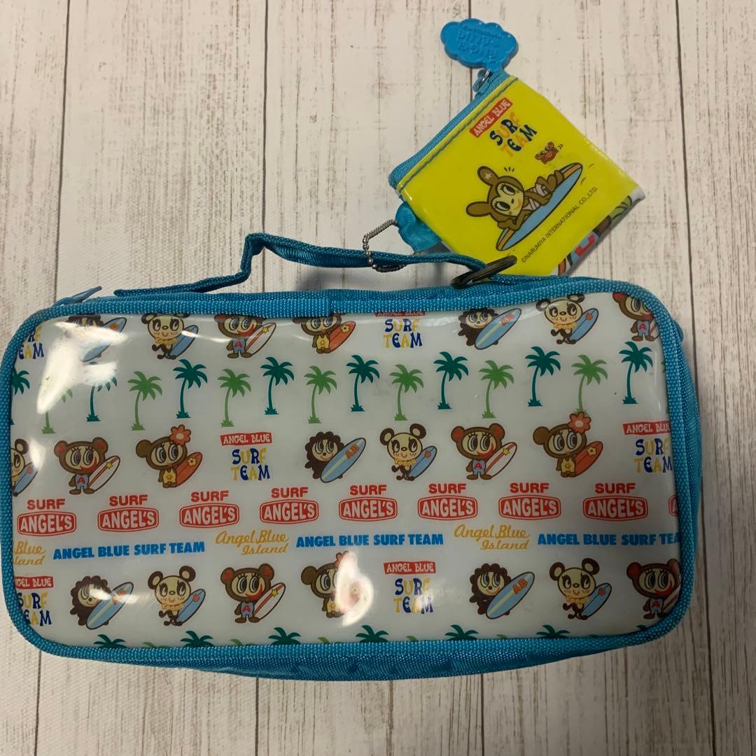 平成レトロ エンジェルブルー ペンケース ペンポーチ レア - メルカリ
