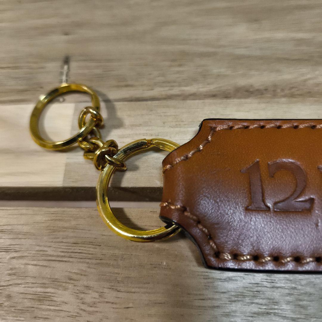 レア 希少 寝台特急北斗星（JR北海道） 記念キーホルダー レザー 革製