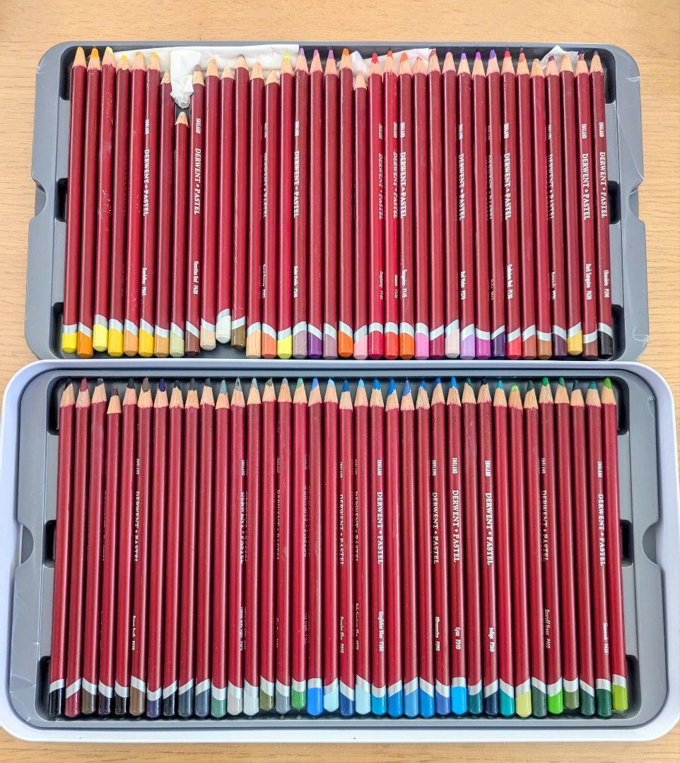 S DERWENT PASTEL PENCILS 72色セット