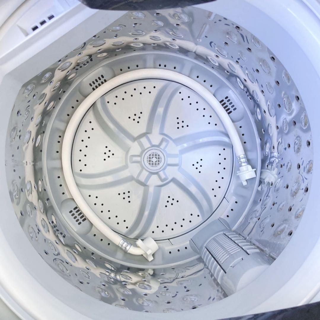 348取付無料！2020年製 ブラック東芝冷蔵庫 アイリスオーヤマ6kg洗濯機