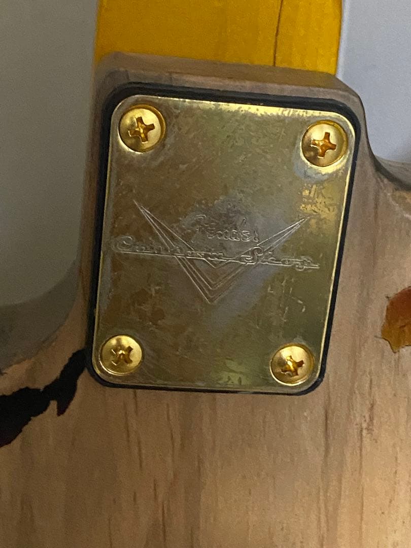 詳細不明 カスタムエレキギター ヘビーレリック SRV仕様 音良し