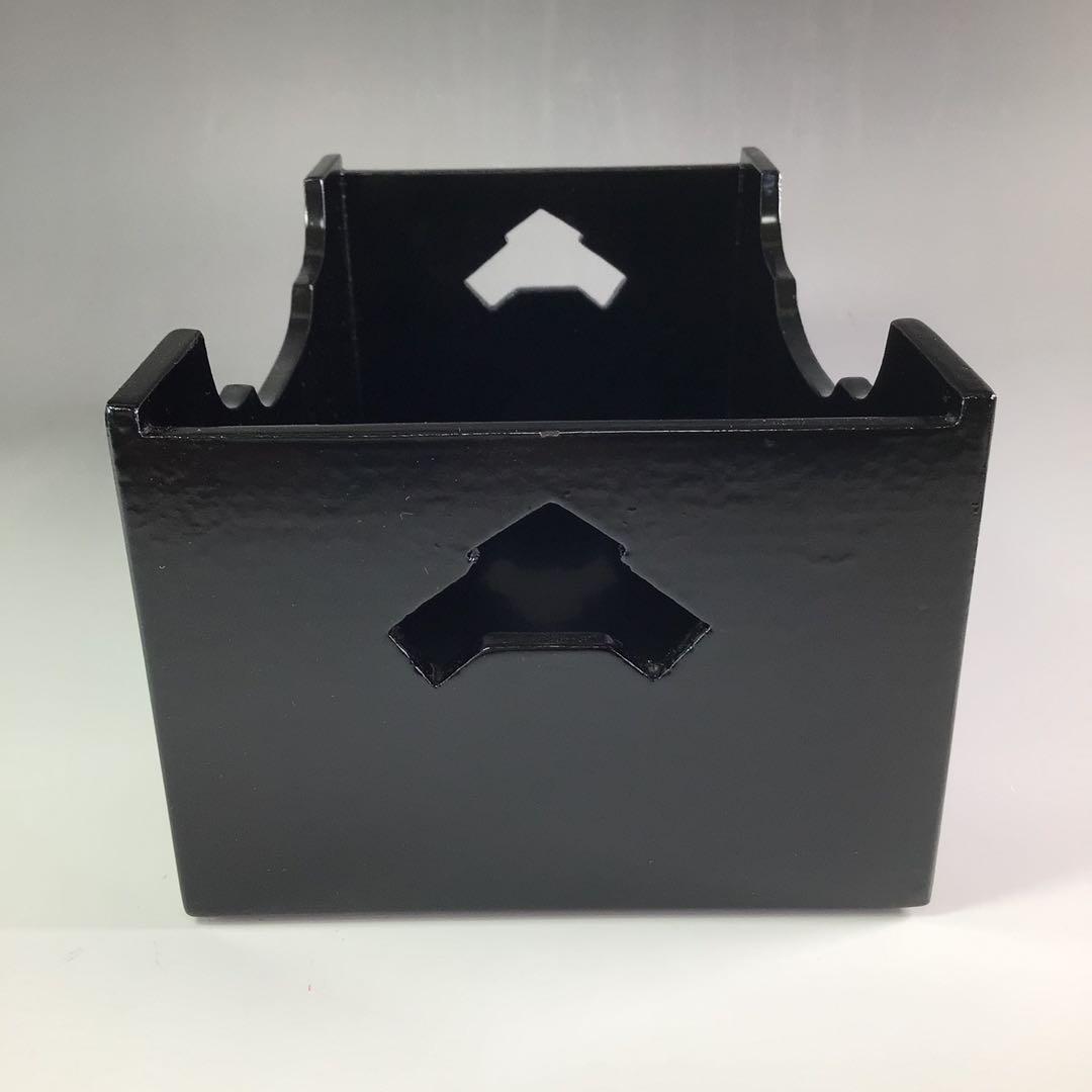 Ｒ２９７　莨盆　『塗師　川瀬表完作』『文箱煙草盆』　共箱　茶道具　喫煙具