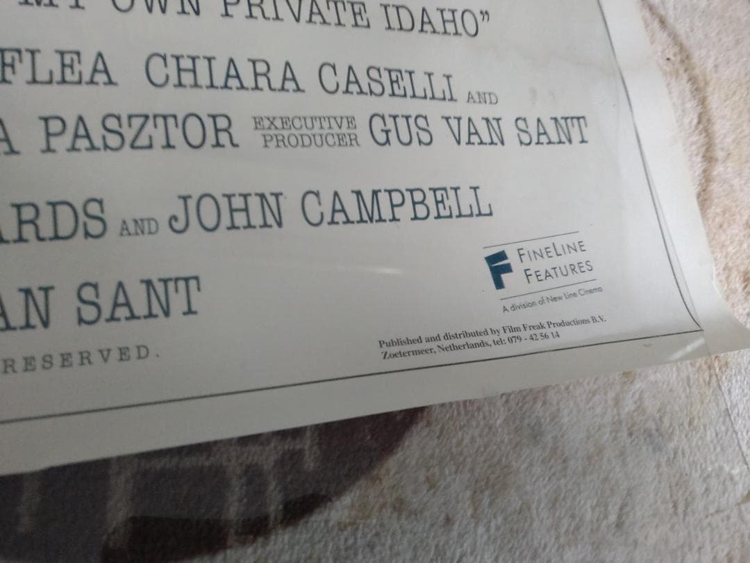 2枚組　マイ・プラべート・アイダホ　キアヌ・リーブス　日本US2枚