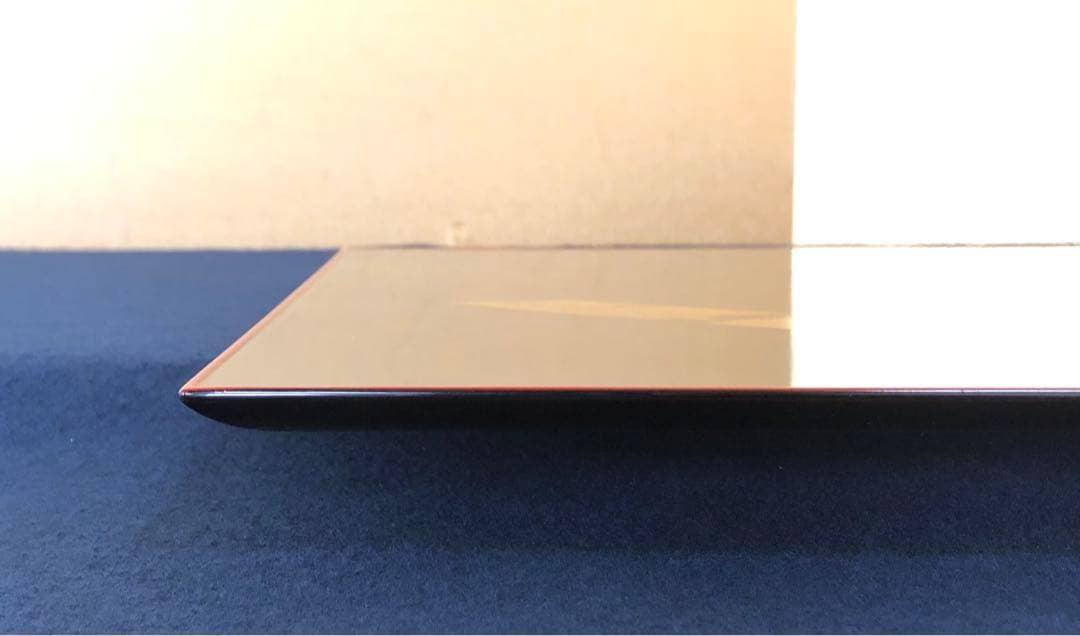 ❗️割引《R》輪島塗 短冊蒔絵 卓上膳5客 輪島屋本店造 共箱　251007あ7