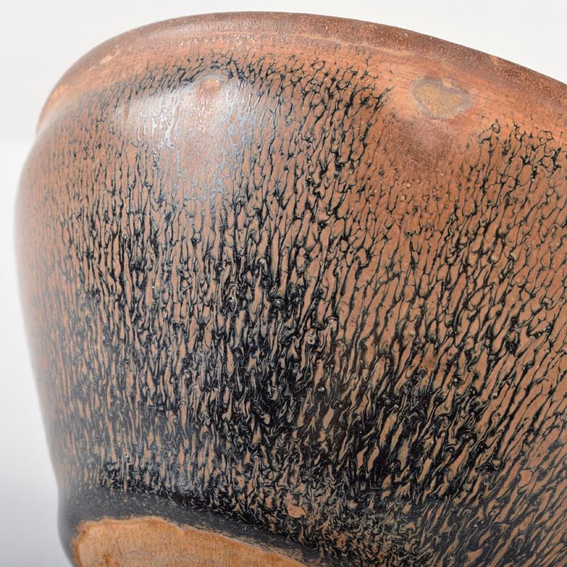 中国 南宋 建窯 兎毫盞 禾目天目茶碗 C R6465E - メルカリ