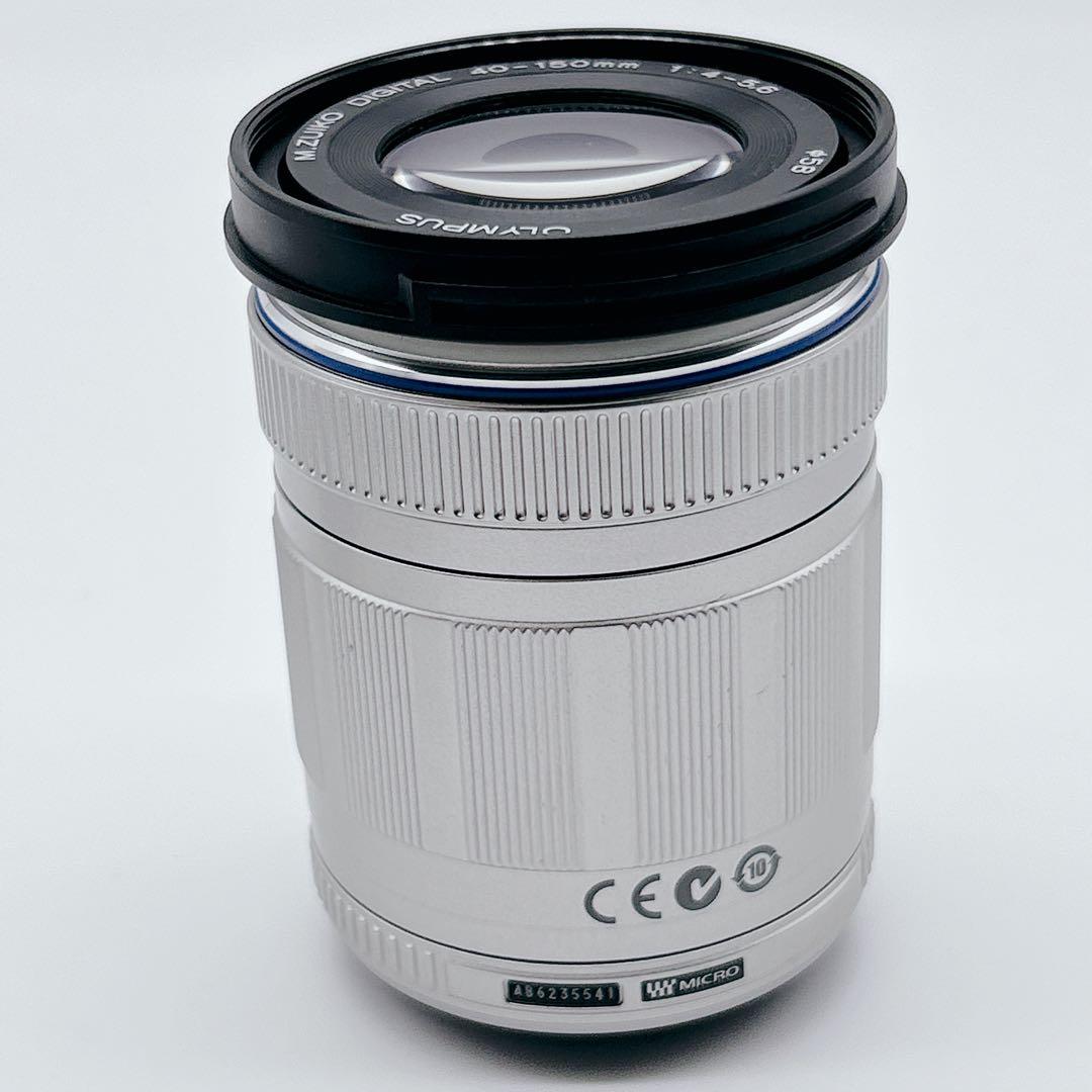 【美品】OLYMPUS ED 40-150mm F4.0-5.6 シルバー