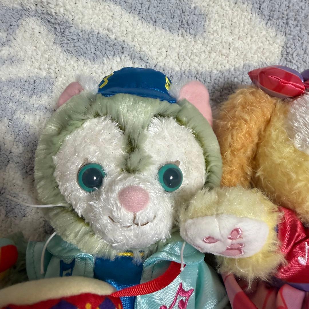 香港ディズニー　ぬいぐるみSSセット