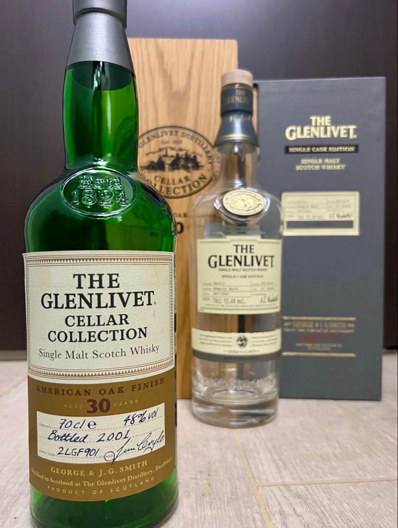 THE GLENLIVET CELLAR COLLECTION 30年 空き瓶