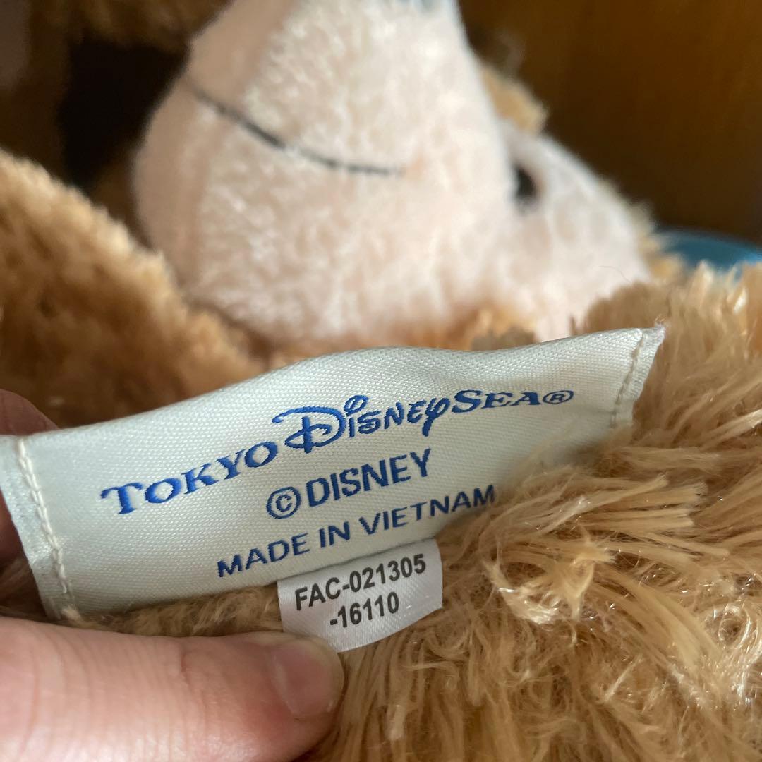 値札付き】ダッフィー ジェラトーニぬいぐるみM