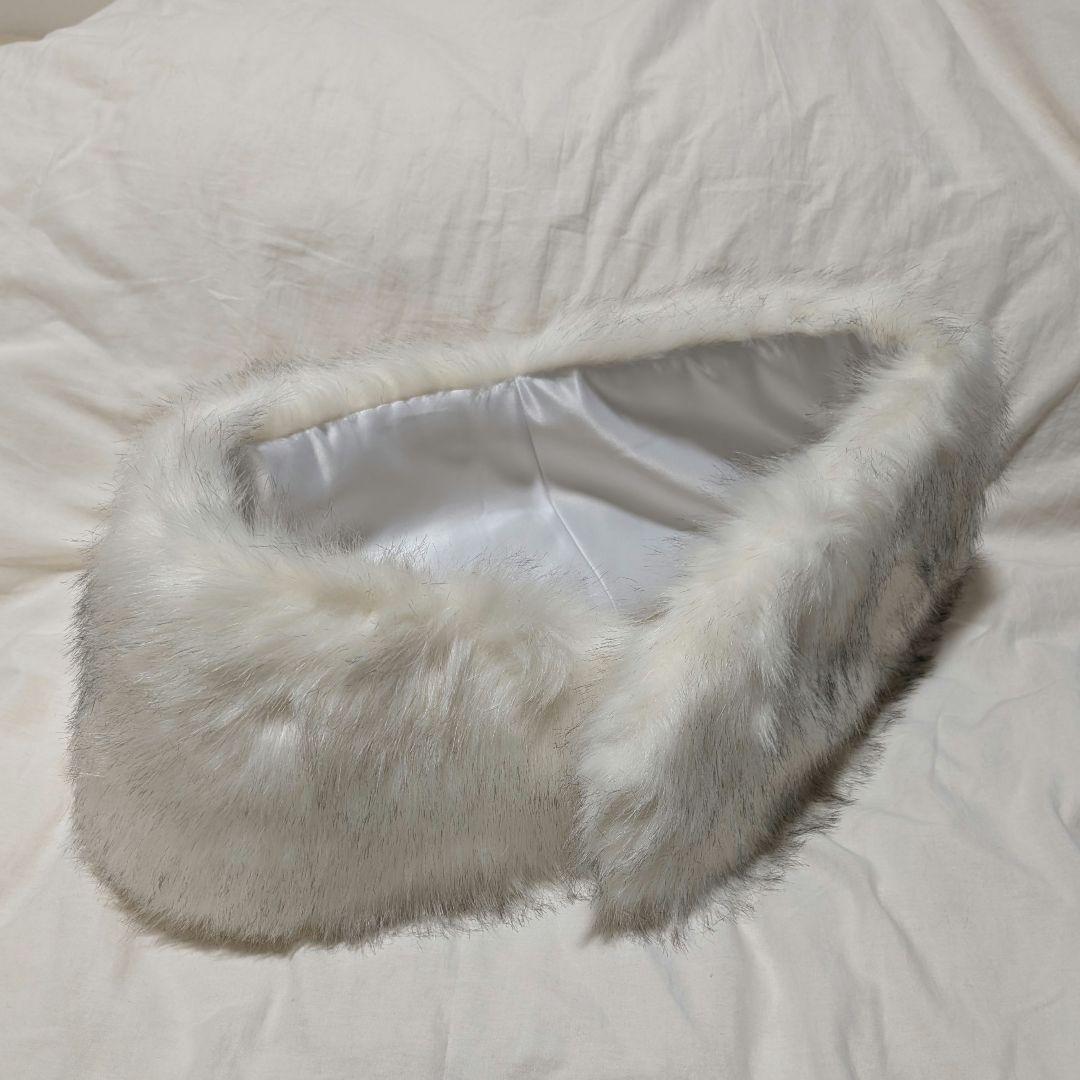 【美品】成人式 卒業式 振袖用 小物セット （バッグ・草履・ファー・髪飾り）