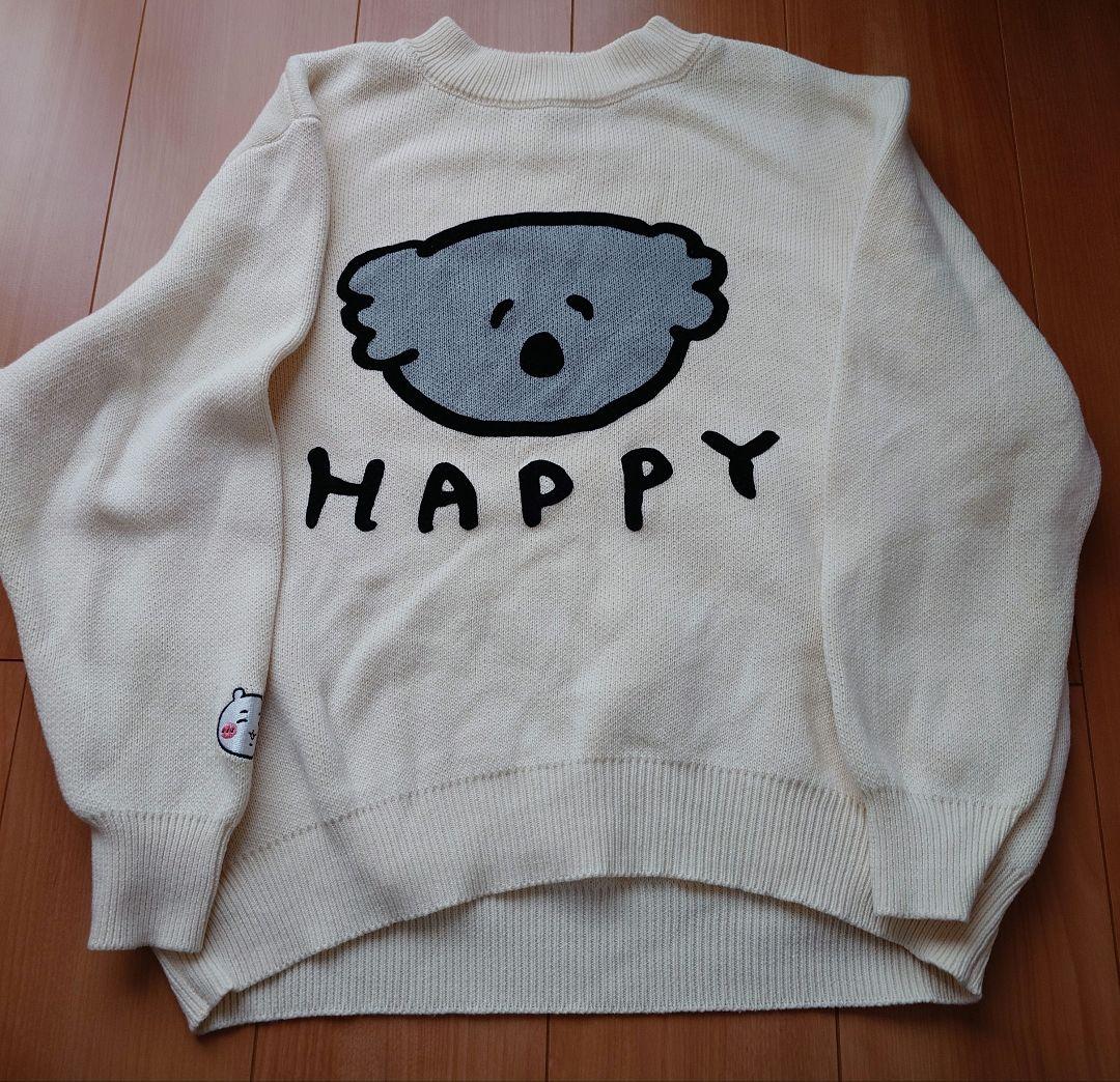 ちいかわパーク セーター ラッキー白コアラ オフホワイト Lサイズ 限定