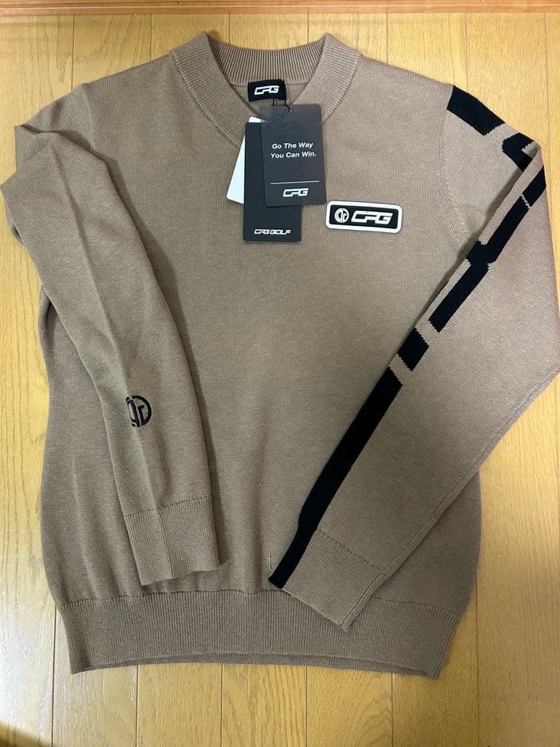 【新品】CPG GOLF セーター　ニット　Vネック　タグ付き　ゴルフ