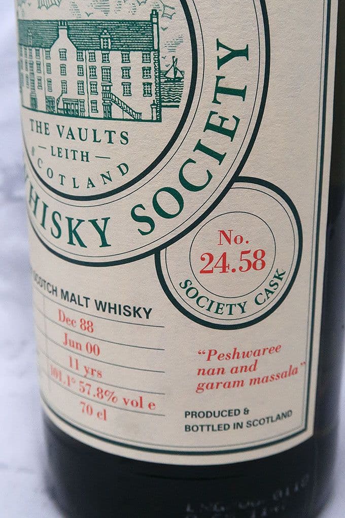 マッカラン11年 スコッチモルトウィスキーソサエティ（SMWS