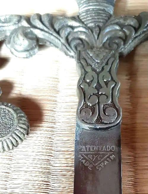 サーベル　西洋剣　スペイン製　PATENTADO SPAIN