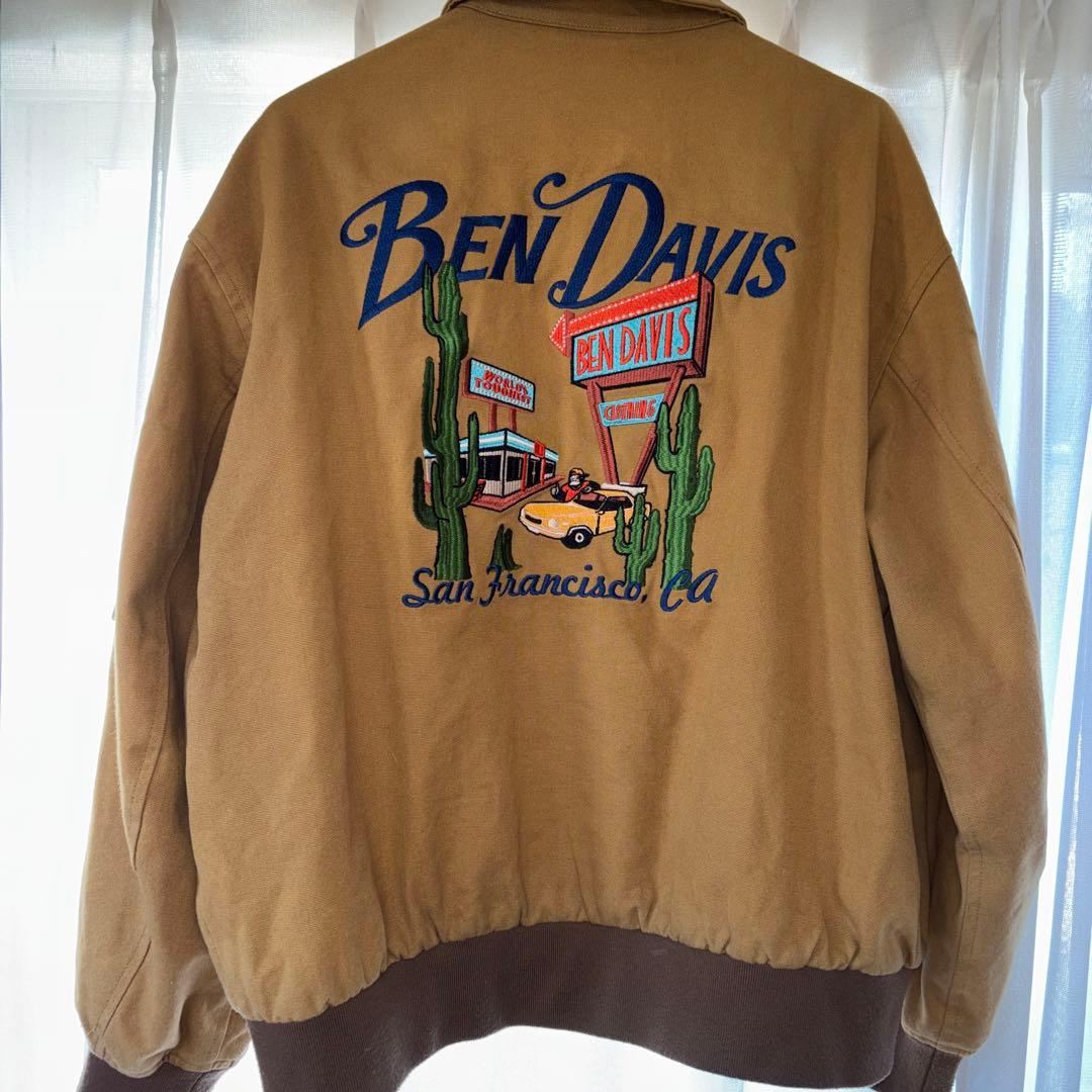 BEN DAVIS デトロイトジャケット ブラウン