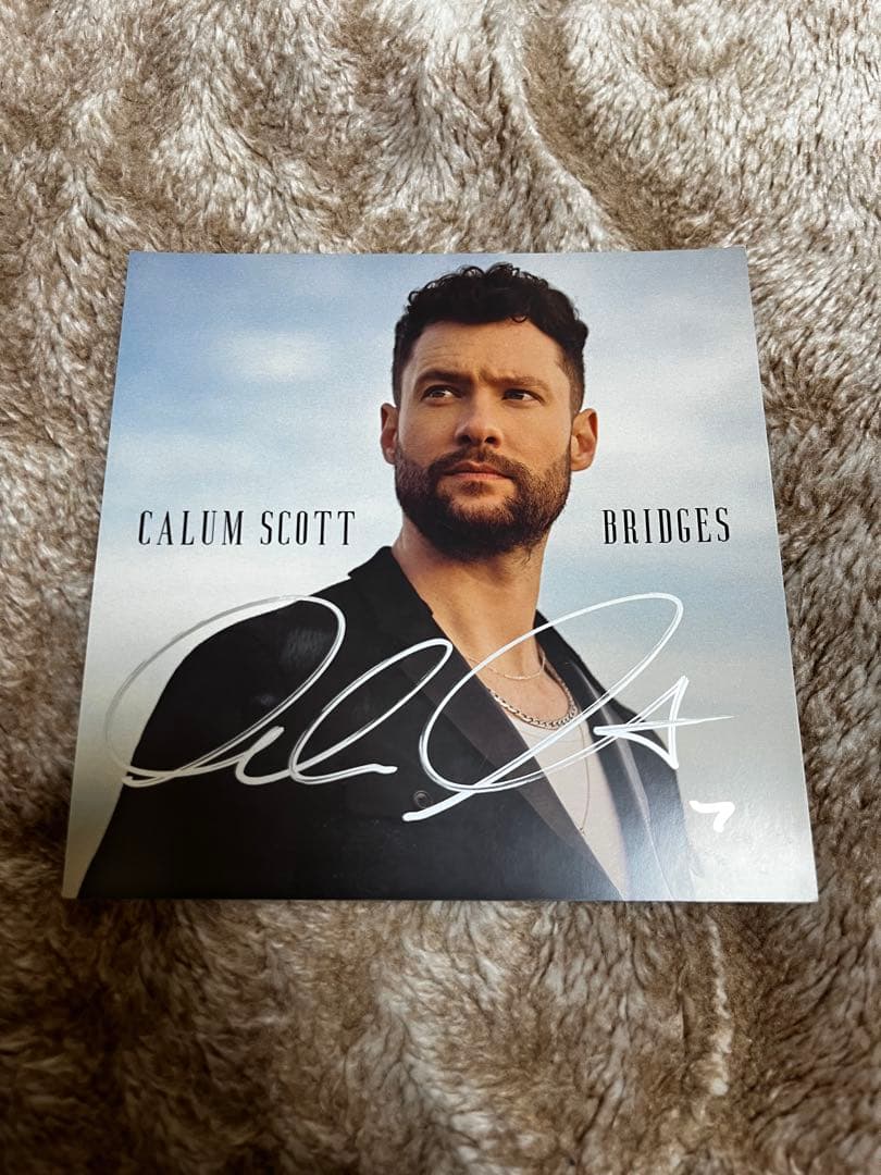 Calum Scottカラムスコット 直筆サイン入カード Calum Scottカラムスコット 直筆サイン入カード Calum Scottカラム