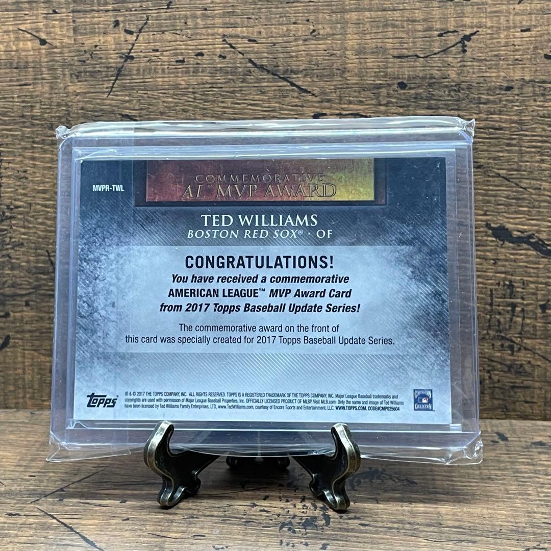 テッドウィリアムス アメリカンリーグ MVP記念メダリオン レッドソックス