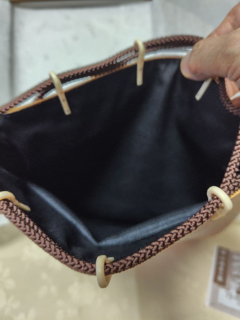 印伝　合切袋　大　未使用 １７８００円から値下げしました。