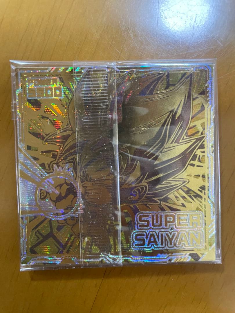 ドラゴンボールシールウエハース　超10-33 WGS 孫悟空　裏面　ゴールド
