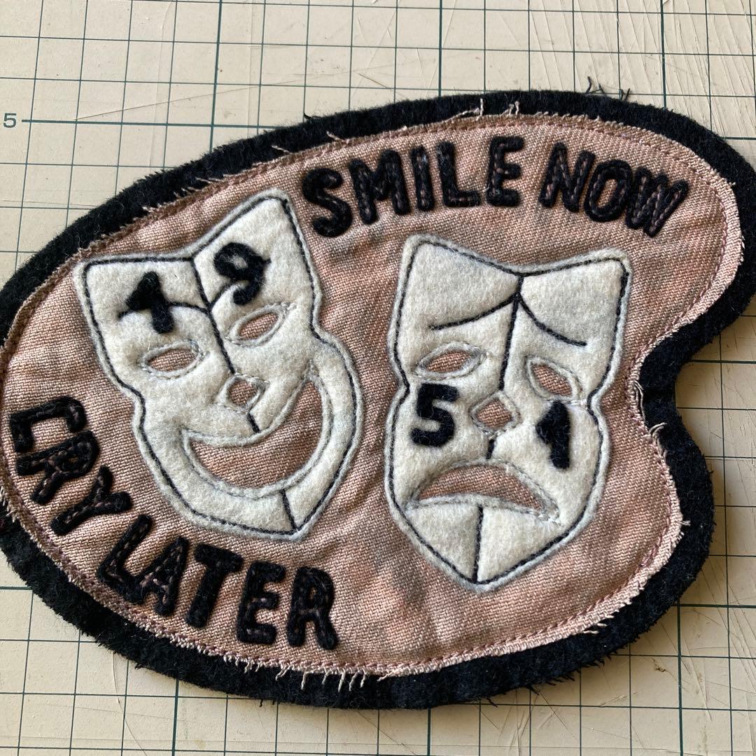 north no name ノースノーネーム パッチ SMILE CRY