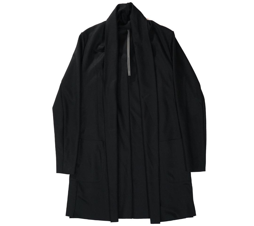 KAZUYUKI KUMAGAI ウールフランネルスムース ストールコート 1