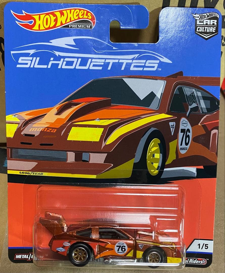 新品未開封　ホットウィール　カーカルチャー　シルエット　５台セット