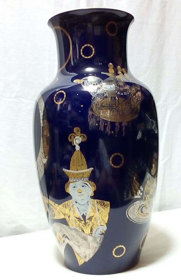 manufacturde de monaco サーカス柄　花瓶