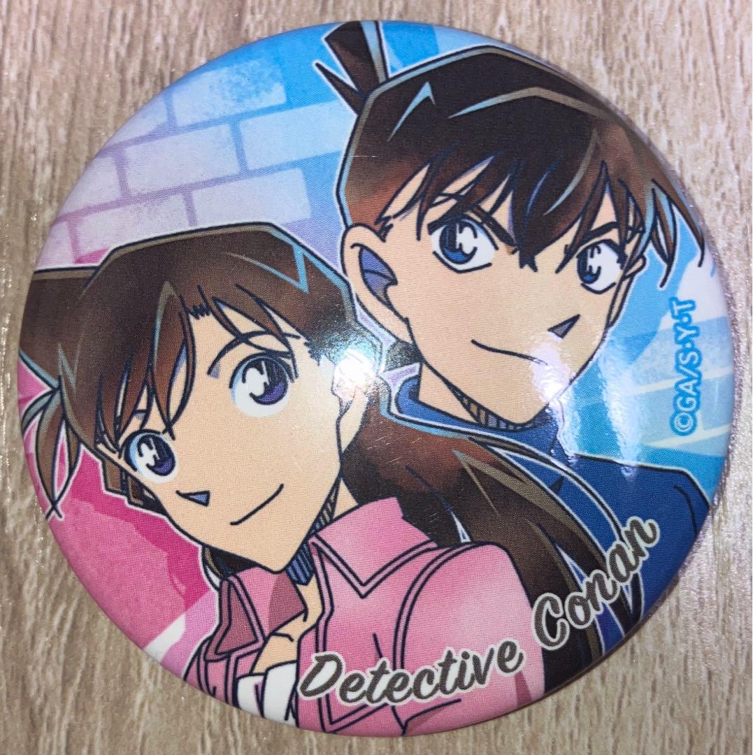 激レアコナン 缶バッジ ポップアップストア工藤新一毛利蘭 戦慄の楽譜