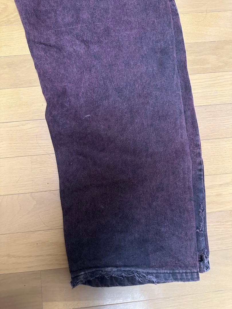 ヤードセールデニム 赤色