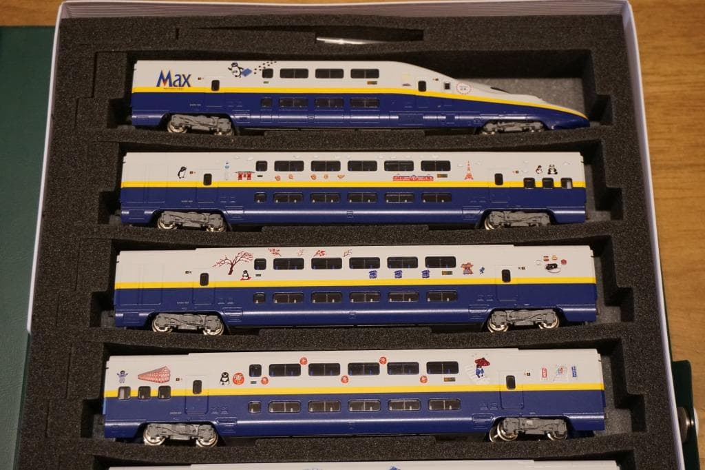 KATO E4系　「ＭＡＸ」　上越新幹線 Suicaラッピング仕様 8両編成
