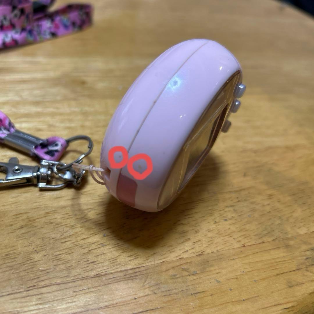 たまごっちみくす mix ピンク ドット柄 動作確認済み 電池つき