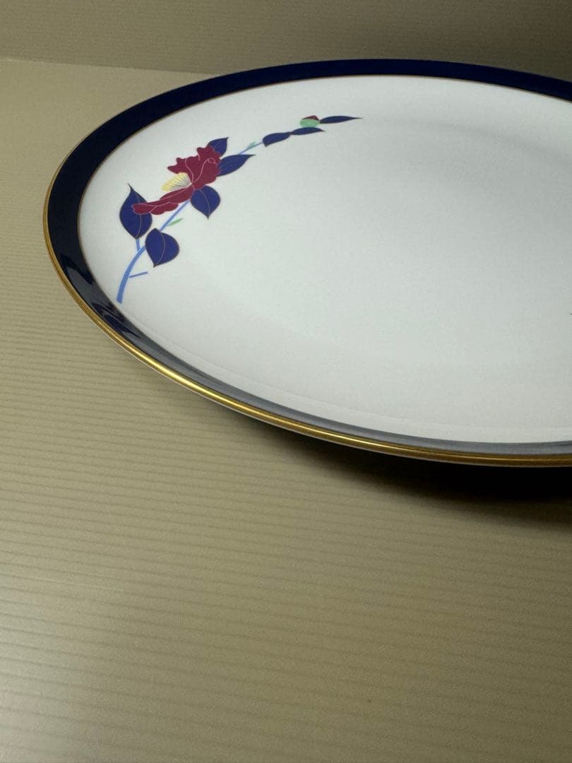 2113 香蘭社　金彩　大皿　31cm 未使用