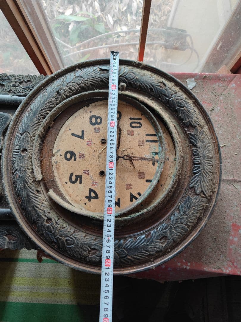 和製アンティーク　精工舎？　SEIKOSHA　掛け時計柱時計、古時計、振り子時計