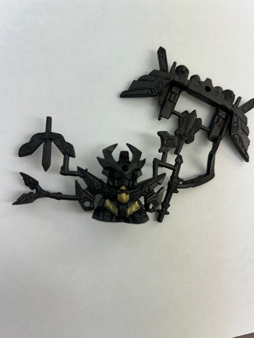 ガン消し　三代目大将軍　ブラック　ガンメタリック　四大将軍セット　末切り