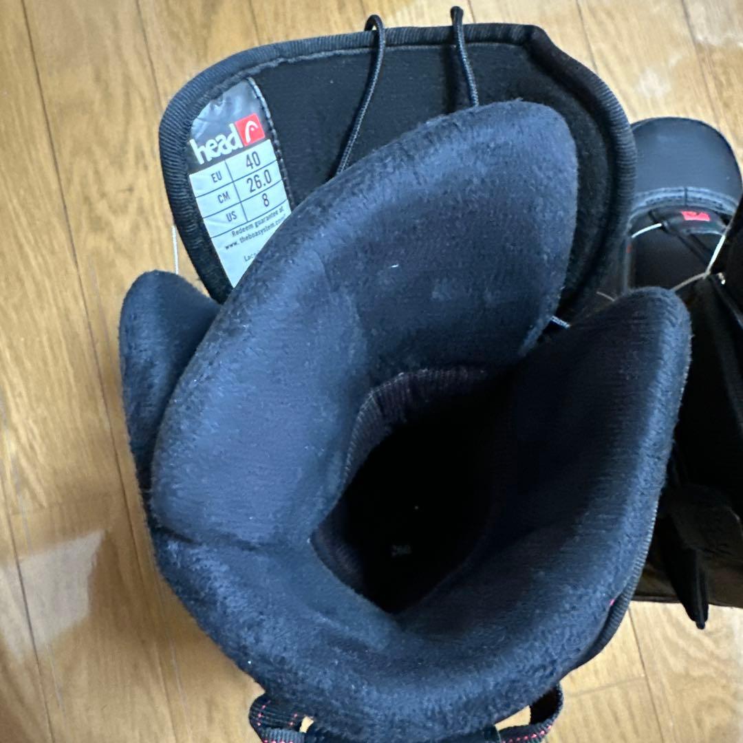 【週末値下げ中】スノボブーツ　【head】 1回使用