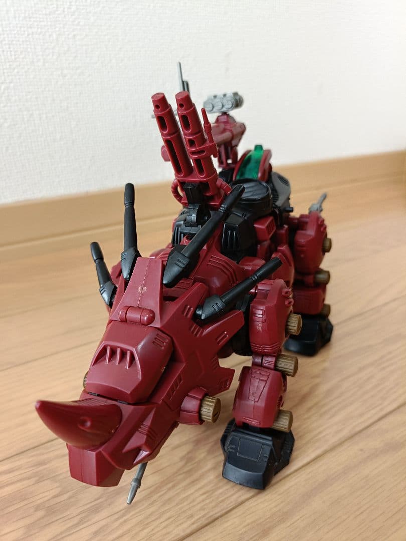 旧ゾイド　復刻版　ディメトロドン　アイアンコング　レッドホーン　セイバータイガー