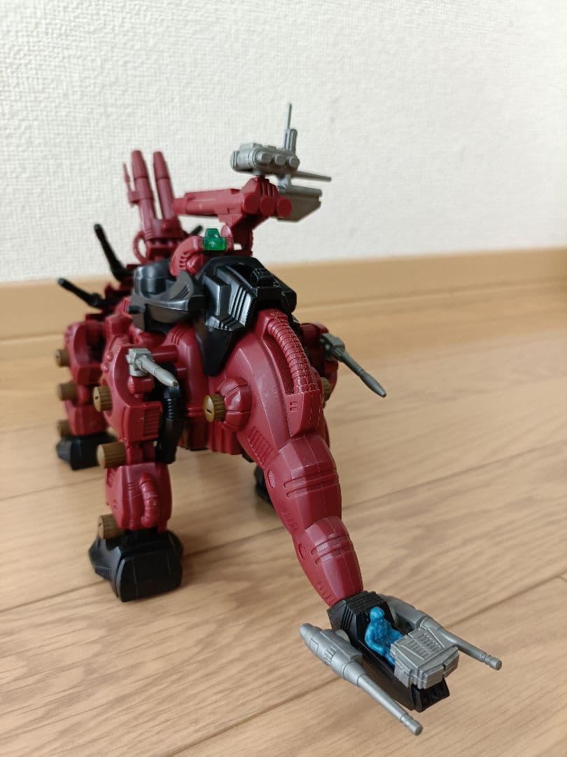 旧ゾイド　復刻版　ディメトロドン　アイアンコング　レッドホーン　セイバータイガー