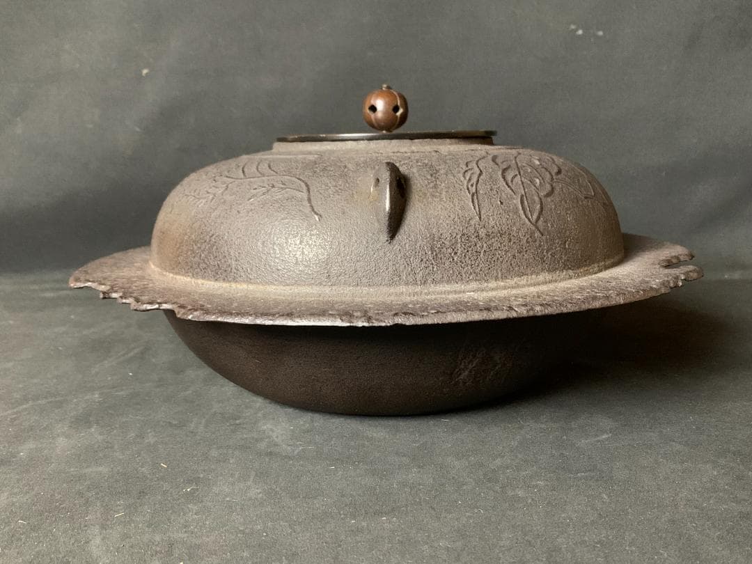 茶道具 茶釜 と 野々田式 炭型ヒーター 鉄瓶 風炉型電熱器 茶道具 電熱