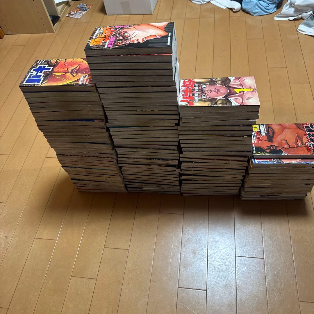 刃牙シリーズ全巻セット バキからバキ道➕外伝付き 108巻計