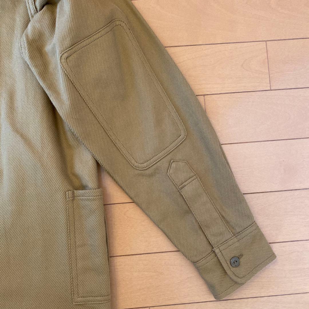 ［未使用品］ SASSAFRAS ササフラス ボタニカルスカウトシャツ S