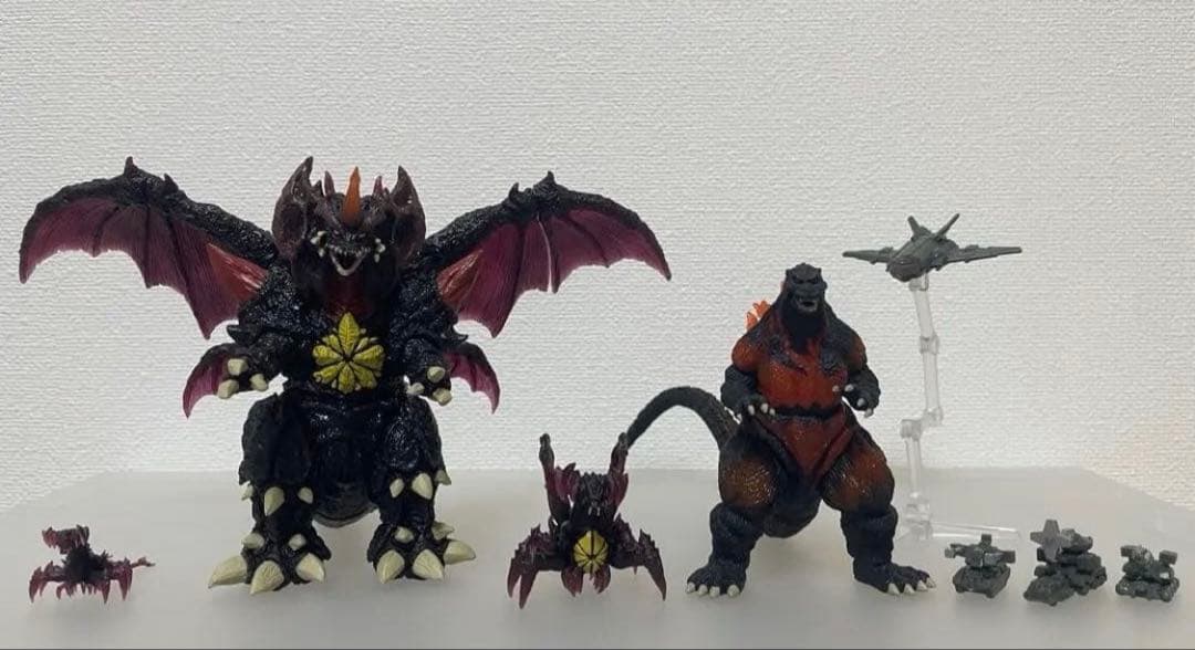 ゴジラ ガシャポンHGXゴジラ 全7種類コンプ ガチャ 美品