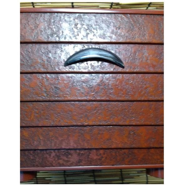 青木義清 静楽堂 共箱無し 緋銅/鎧胴