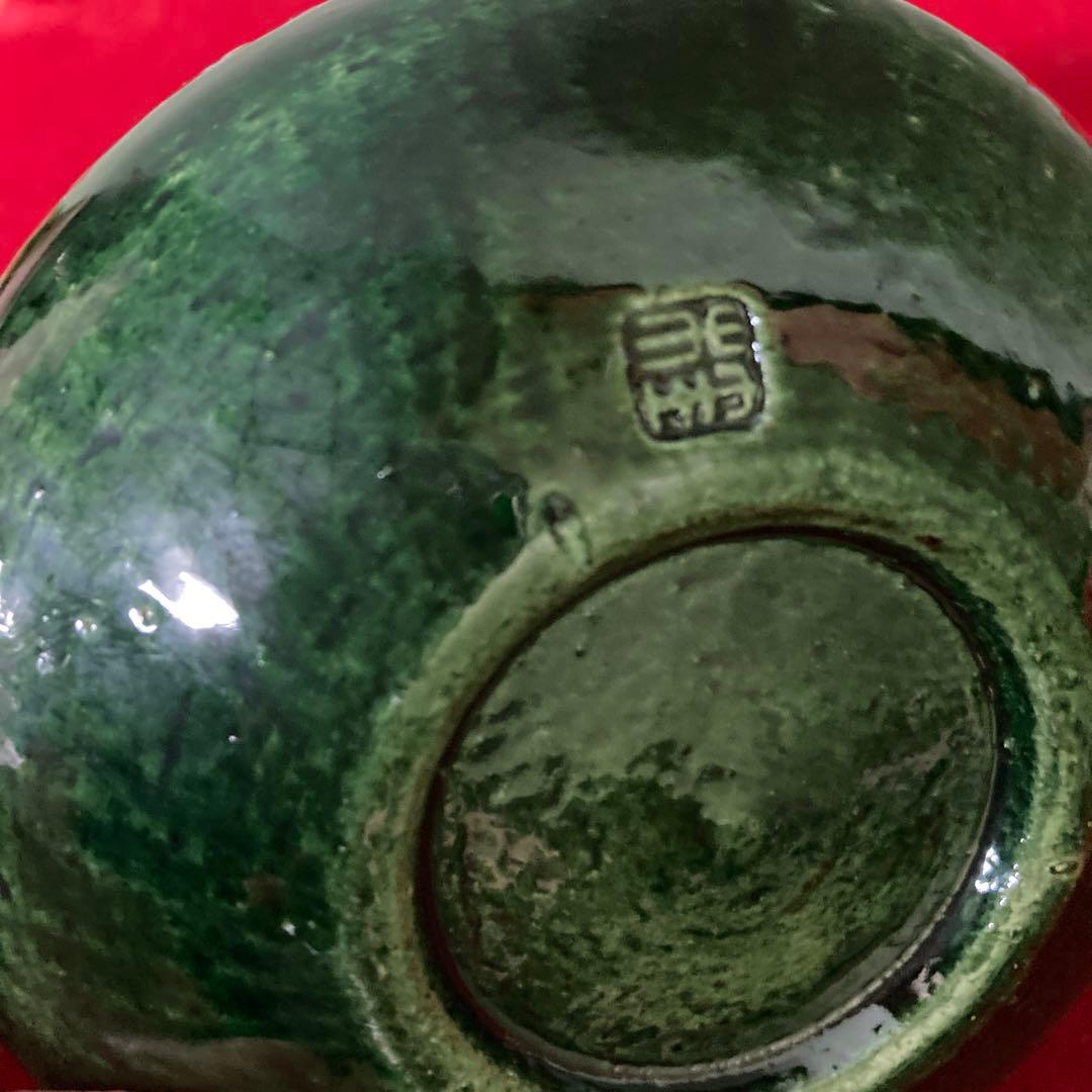 茶道　夜咄　短溪　雀瓦3点