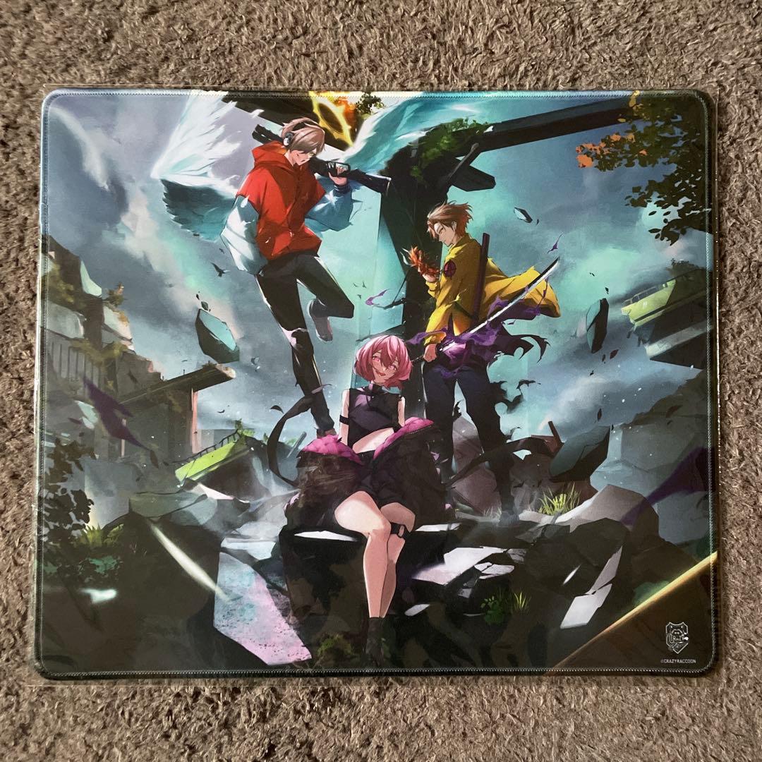 CRAZY RACCOON ありさか　だるま　なるせ　大妖怪　マウスパッド