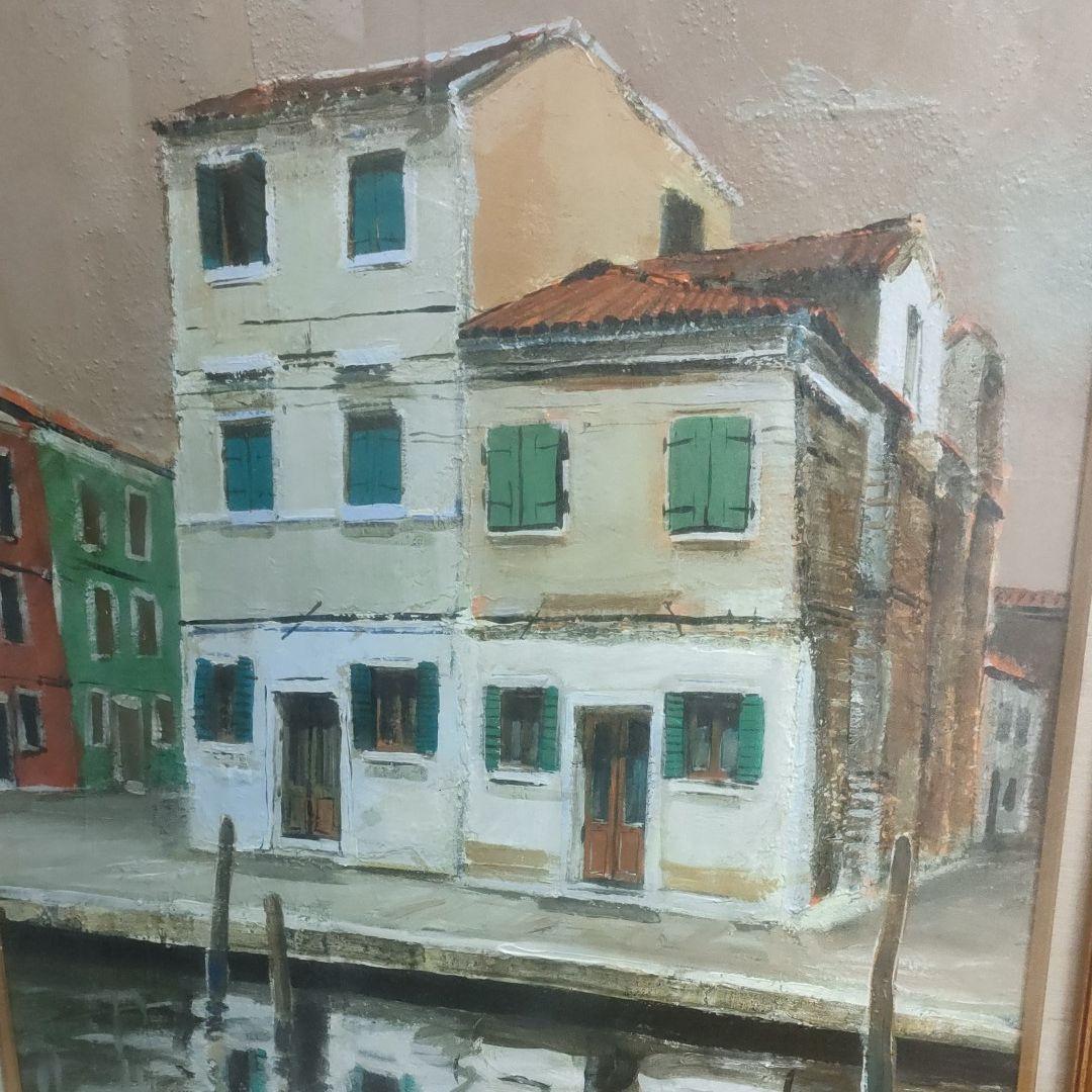 希少　絵画　故 マキ　ヨウイチ　『ブラノの休日』