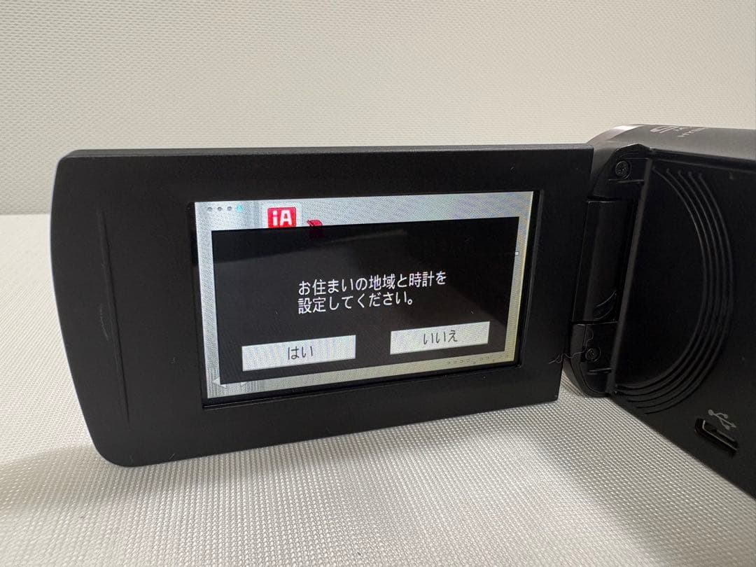 Panasonic デジタルハイビジョン ビデオカメラ HC-V480MS-K