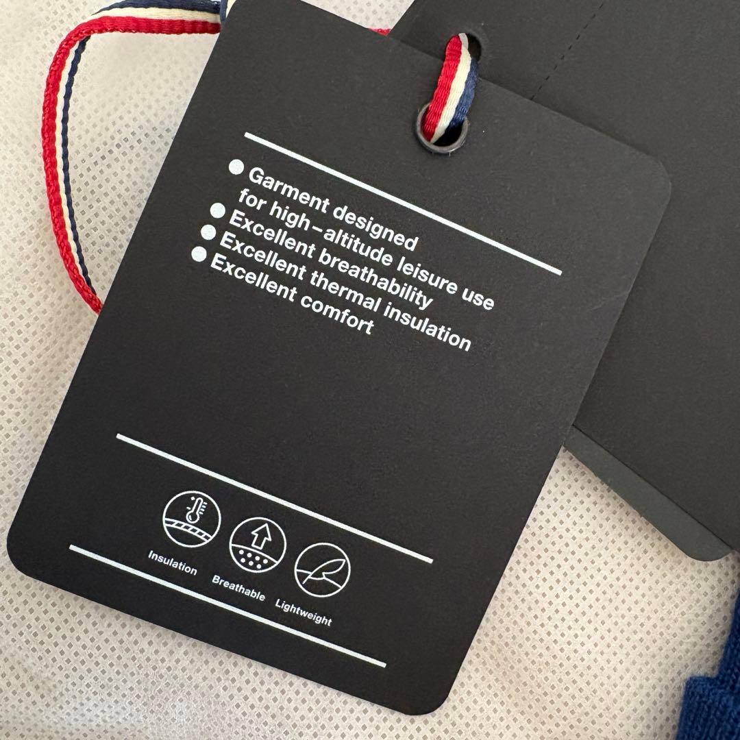 週末値下げ 新品 モンクレール グルノーブル ニット帽 ブルー系 正規品