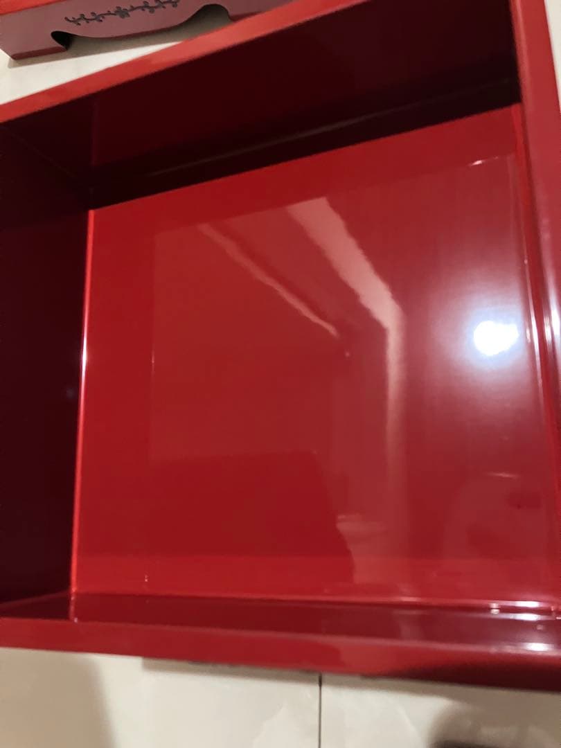 べんぼう沖縄　堆錦漆器重箱 3段