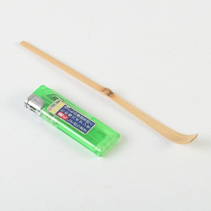 茶道具 淡完作 茶杓 銘「和心」 前大徳 福本積應書付 共筒